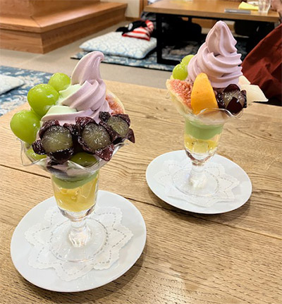 岡山フルーツパフェ